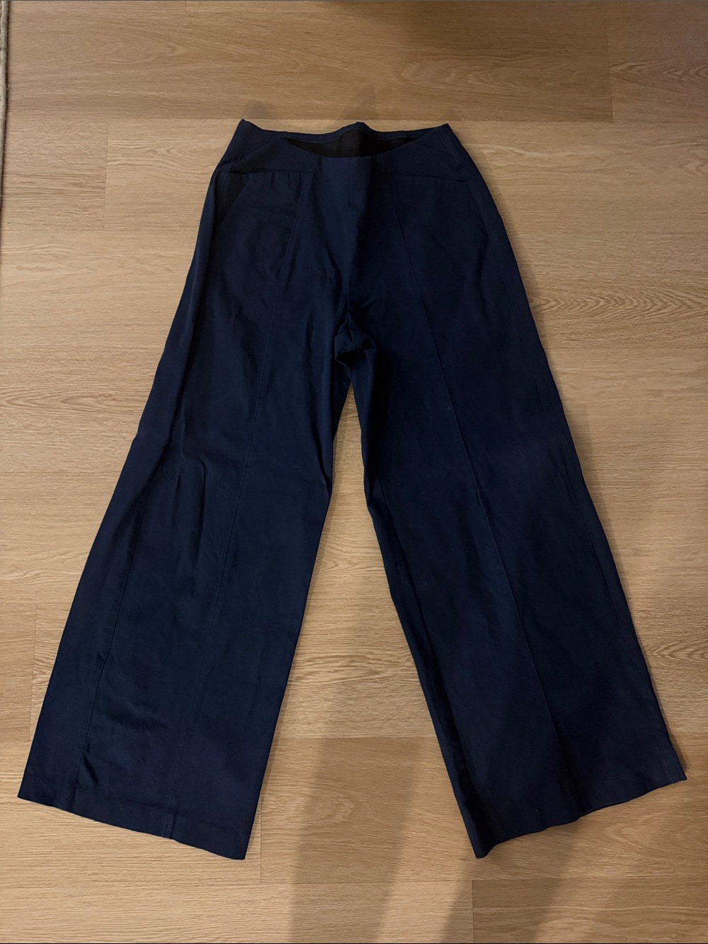 Women’s Navy Wide-Leg Dress Pants